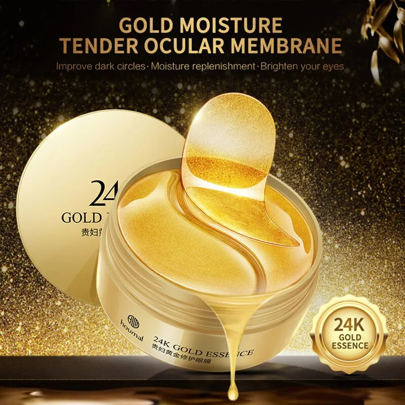 60 pieces Eye Mask Gold Moisturizing Eye Patches