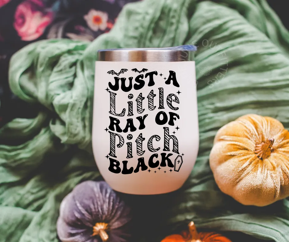 A Little Ray of Pitch Black | Stainless Steel Tumbler