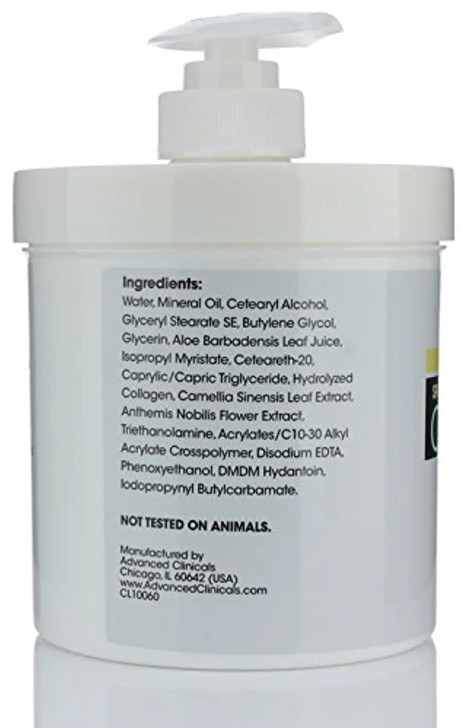 Advanced Clinicals 2 Piece Anti-aging Skin Care set with collagen. 16oz Spa Size Collagen Lotion And 1.75oz Collagen Instant Plumping Serum To Hydrate, Moisturize, Firm, Dry, Cracked Skin.