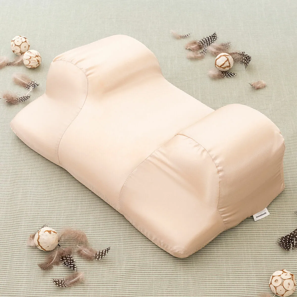 Anti-wrinkle Neck Pillow with Satin Cover Youthlow Innovagoods
