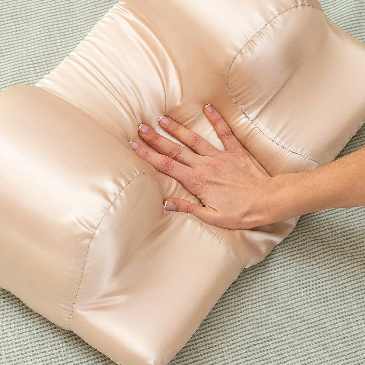 Anti-wrinkle Neck Pillow with Satin Cover Youthlow Innovagoods