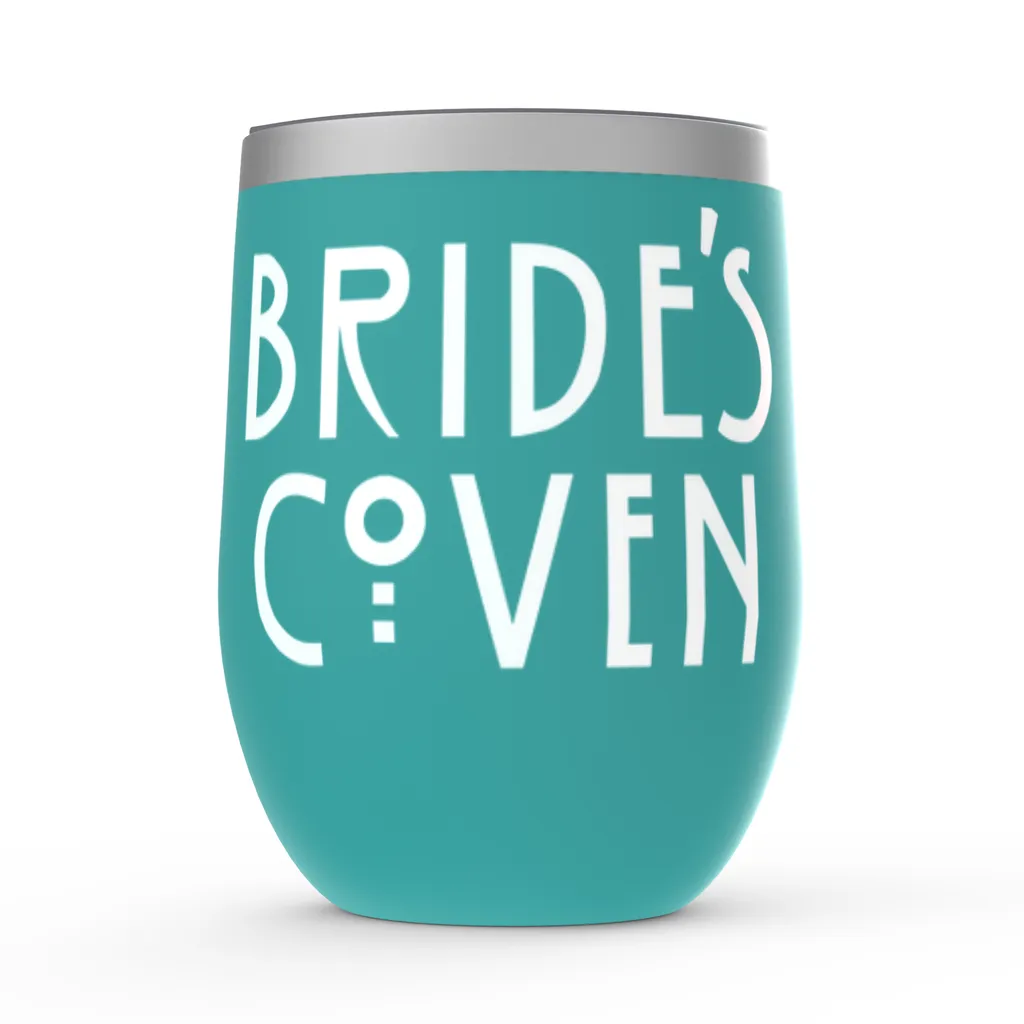 Bride's Coven | Witchy Bridal Party Wine Tumblers