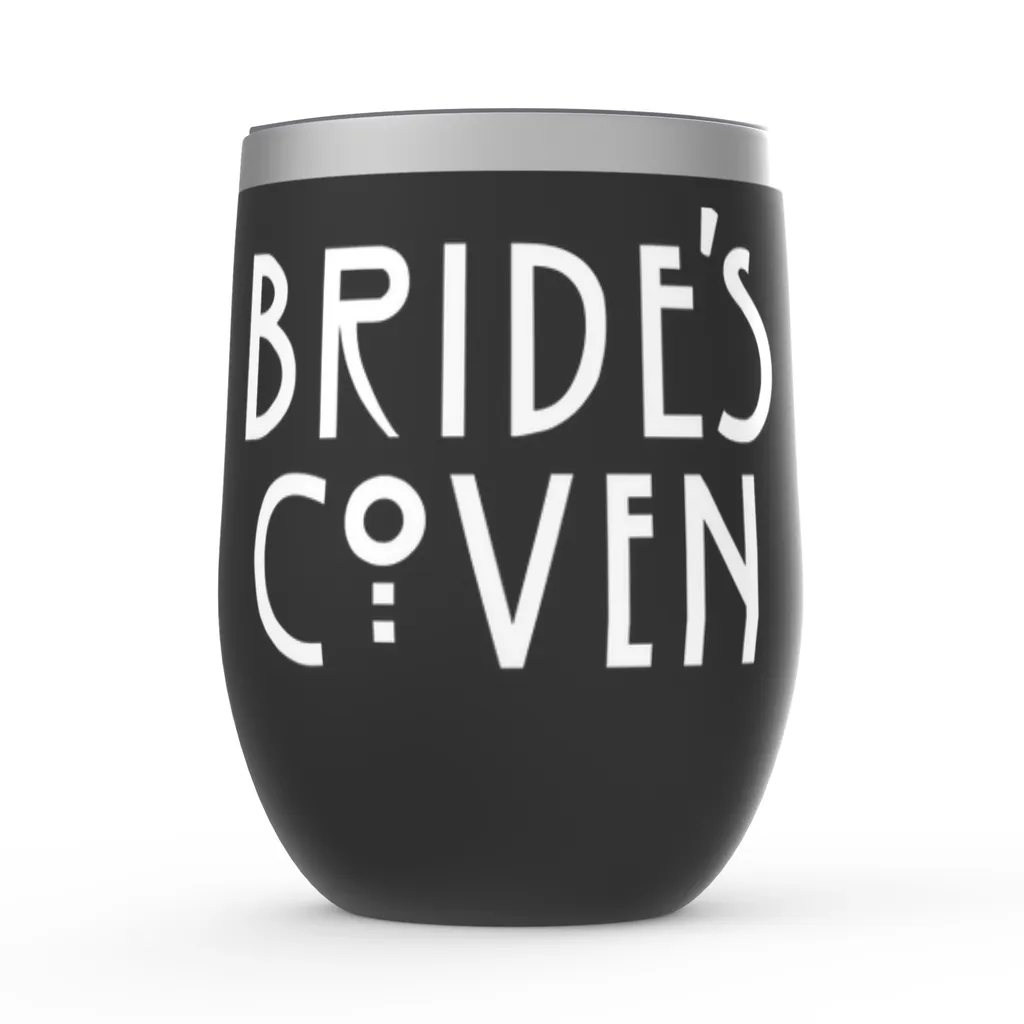 Bride's Coven | Witchy Bridal Party Wine Tumblers