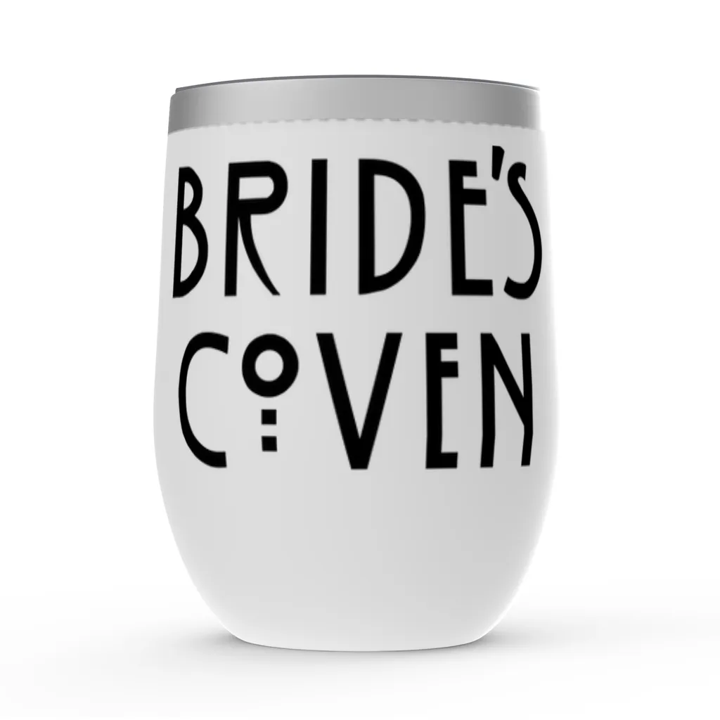 Bride's Coven | Witchy Bridal Party Wine Tumblers