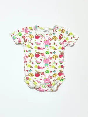 Bunnies and ice creams bodysuit - Size 0