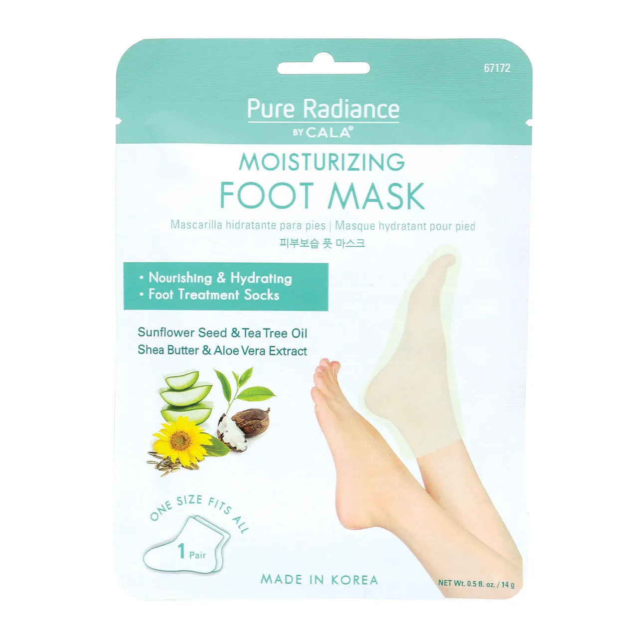 Cala Moisturizing Foot Masks Socks (3 PAIRS) (67172)