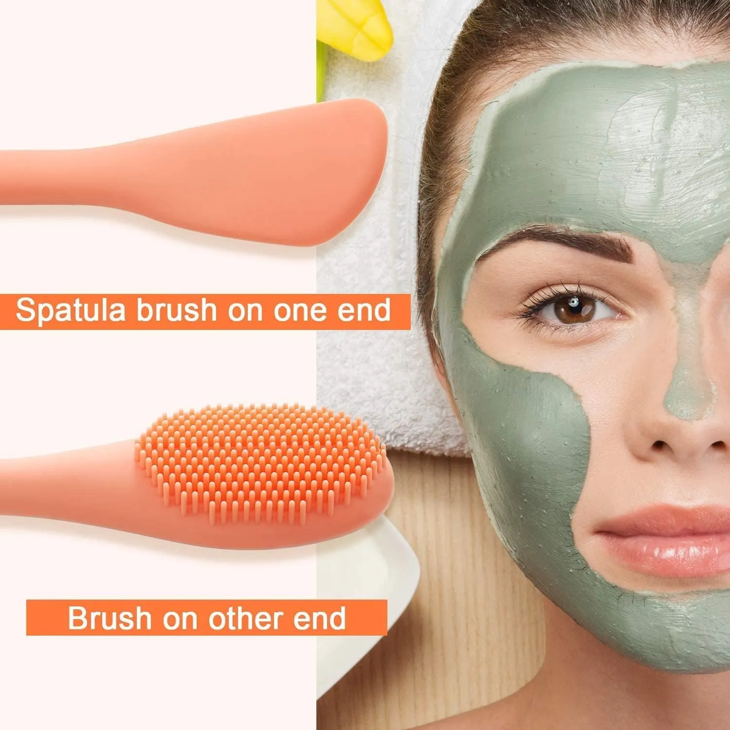 Double Side Silicone Face Mask Brush