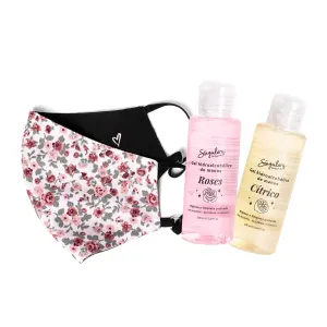Flower Pink Mask   2 Hydroalcoholic Gel