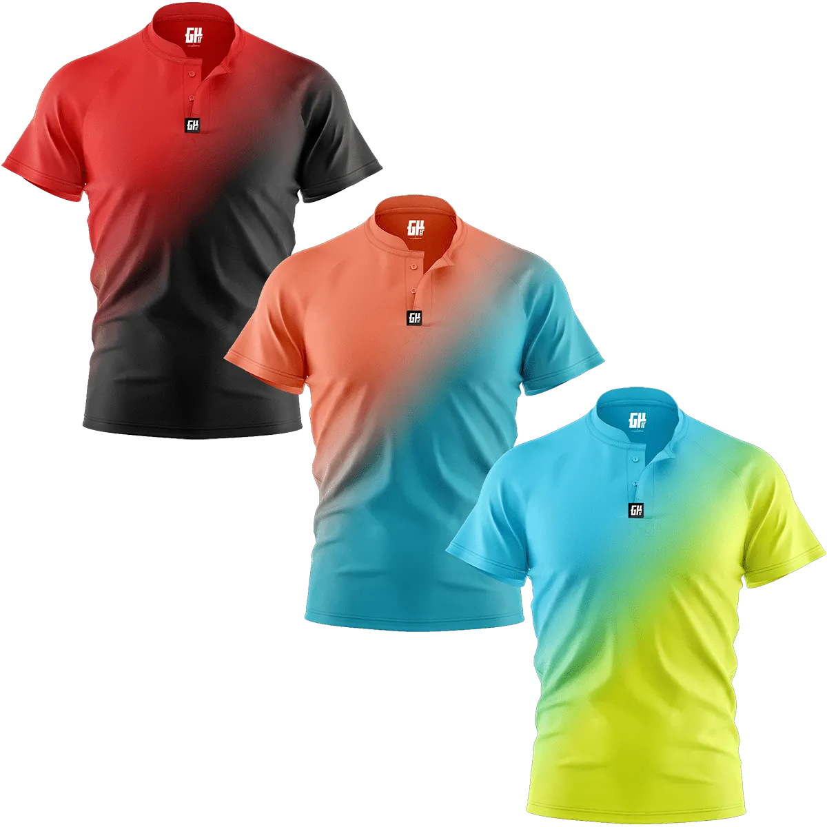 Fusion Henley Polo