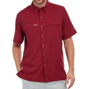 GameGuard Short Sleeve Oxblood Men's Scout Shirt