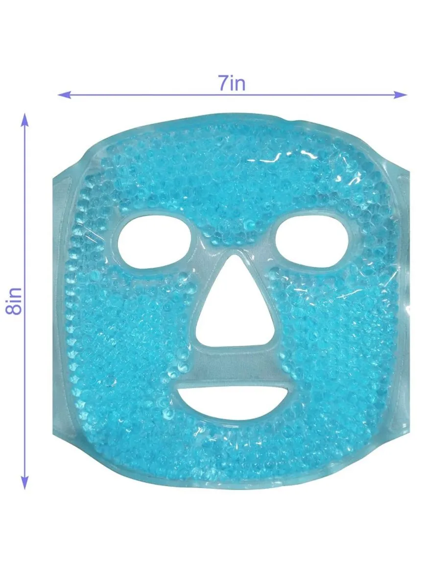Gel facial hydrate masks