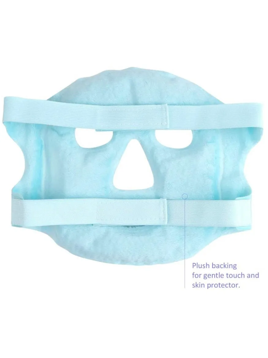 Gel facial hydrate masks