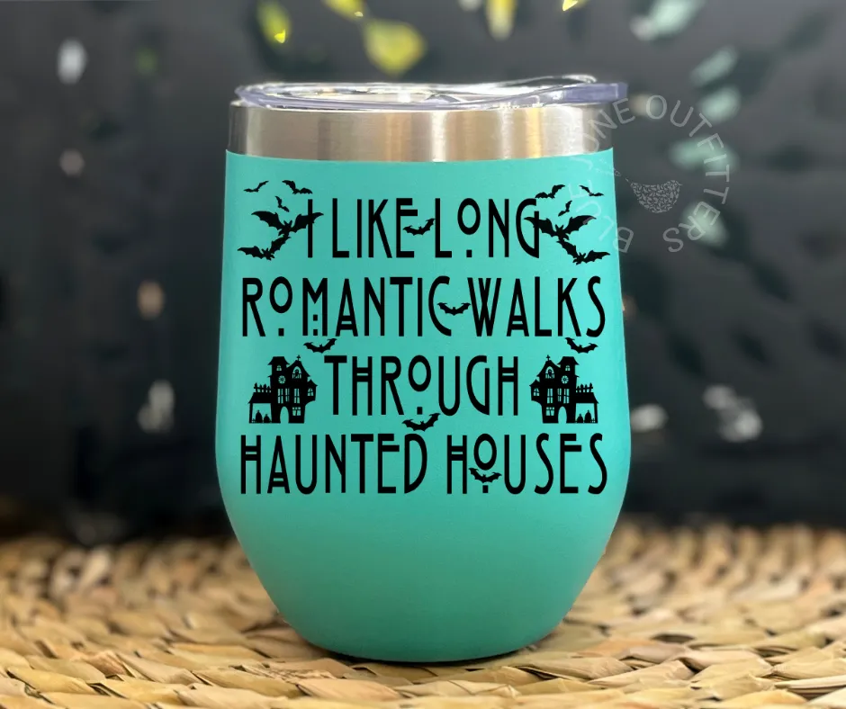 Haunted Houses | Spooky Stainless Steel Tumbler