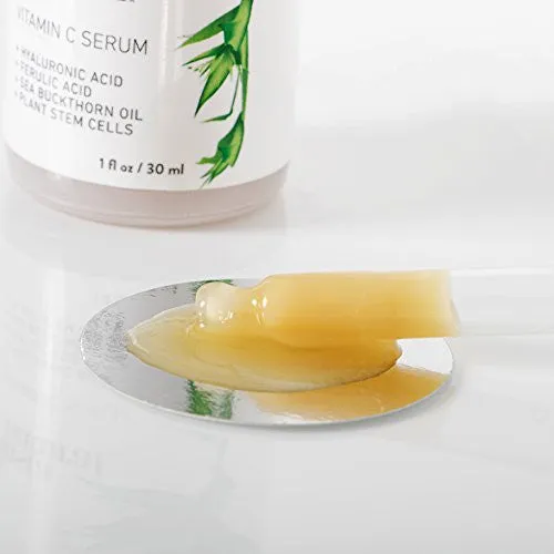 InstaNatural Vitamin C Serum with Hyaluronic Acid & Vit E - Natural & Organic Anti Wrinkle Eraser Formula for Face - Dark Circle, Fine Line & Sun Damage Corrector - Restore & Boost Collagen - 1 OZ