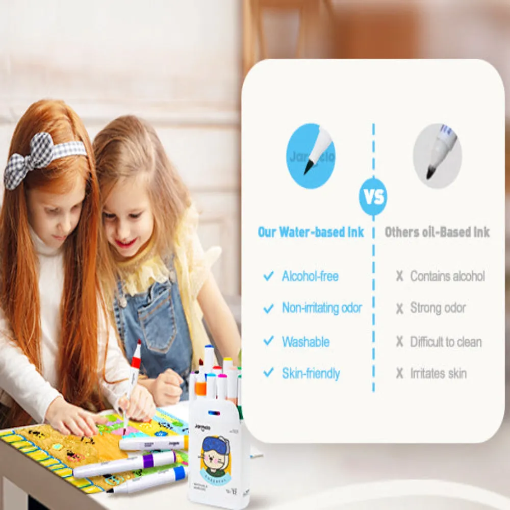Jar Melo Washable Dual Tip Markers