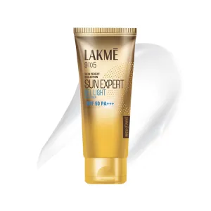Lakmē Sunscreen Gel SPF 50 PA   Niacinamide, Water Light, For Normal to Oily Skin,No White Cast 100g