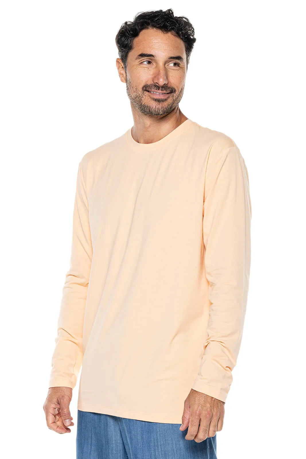 Men's Morada Everyday Long Sleeve T-Shirt | Peach Fuzz
