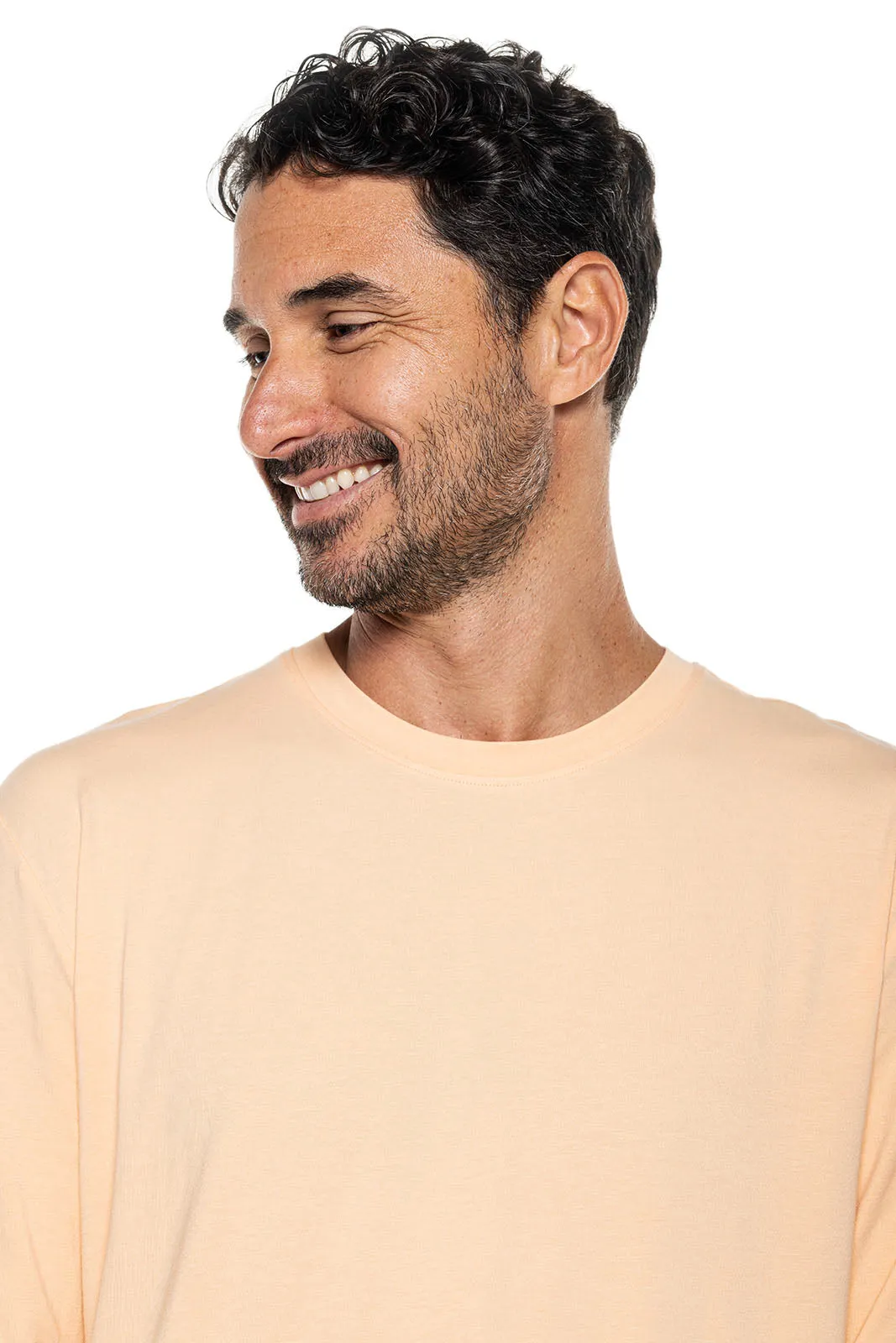 Men's Morada Everyday Long Sleeve T-Shirt | Peach Fuzz