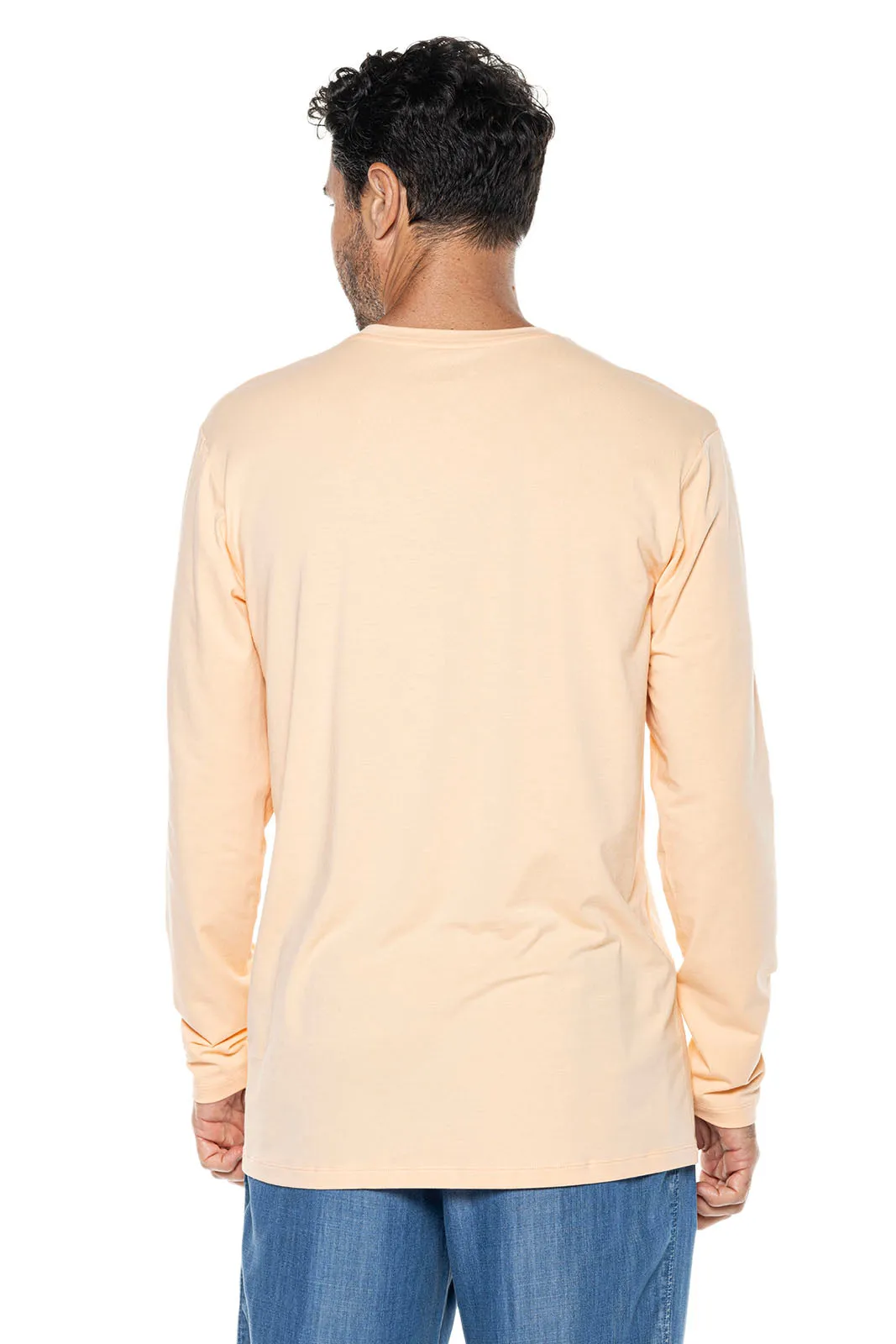 Men's Morada Everyday Long Sleeve T-Shirt | Peach Fuzz