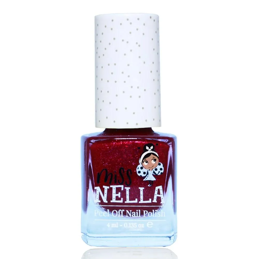 Miss Nella Peel Off Nail Polish- Jazzberry Jam