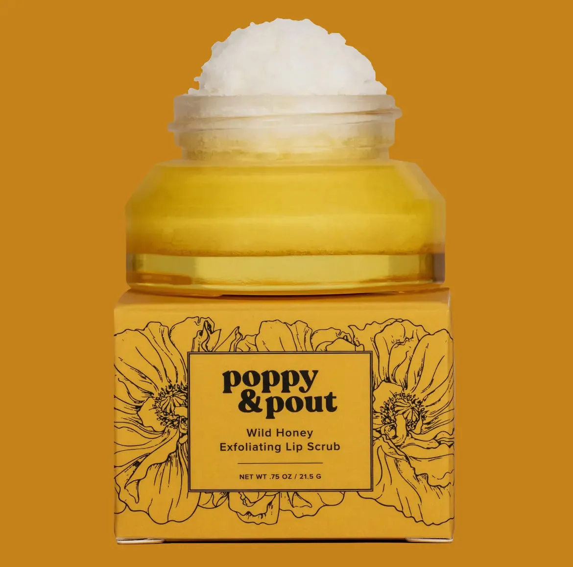 Poppy & Pout Exfoliating Lip Scrub