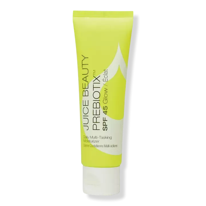 Prebiotix SPF 45 Glow, Daily Multi-Tasking Moisturizer.
