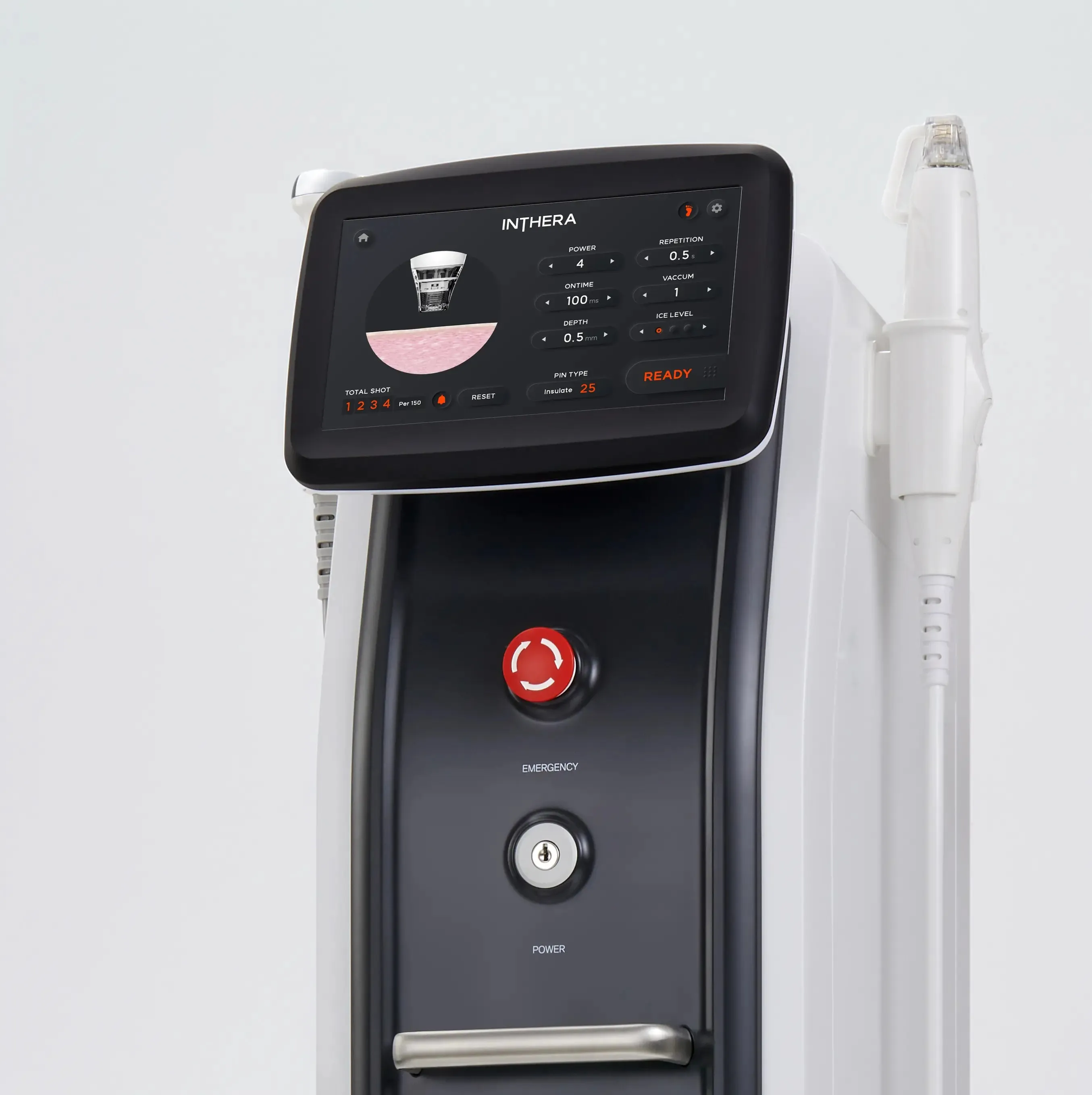Pure Tone Inthera Bipolar RF Microneedling Machine with Cryo Cooling Technology
