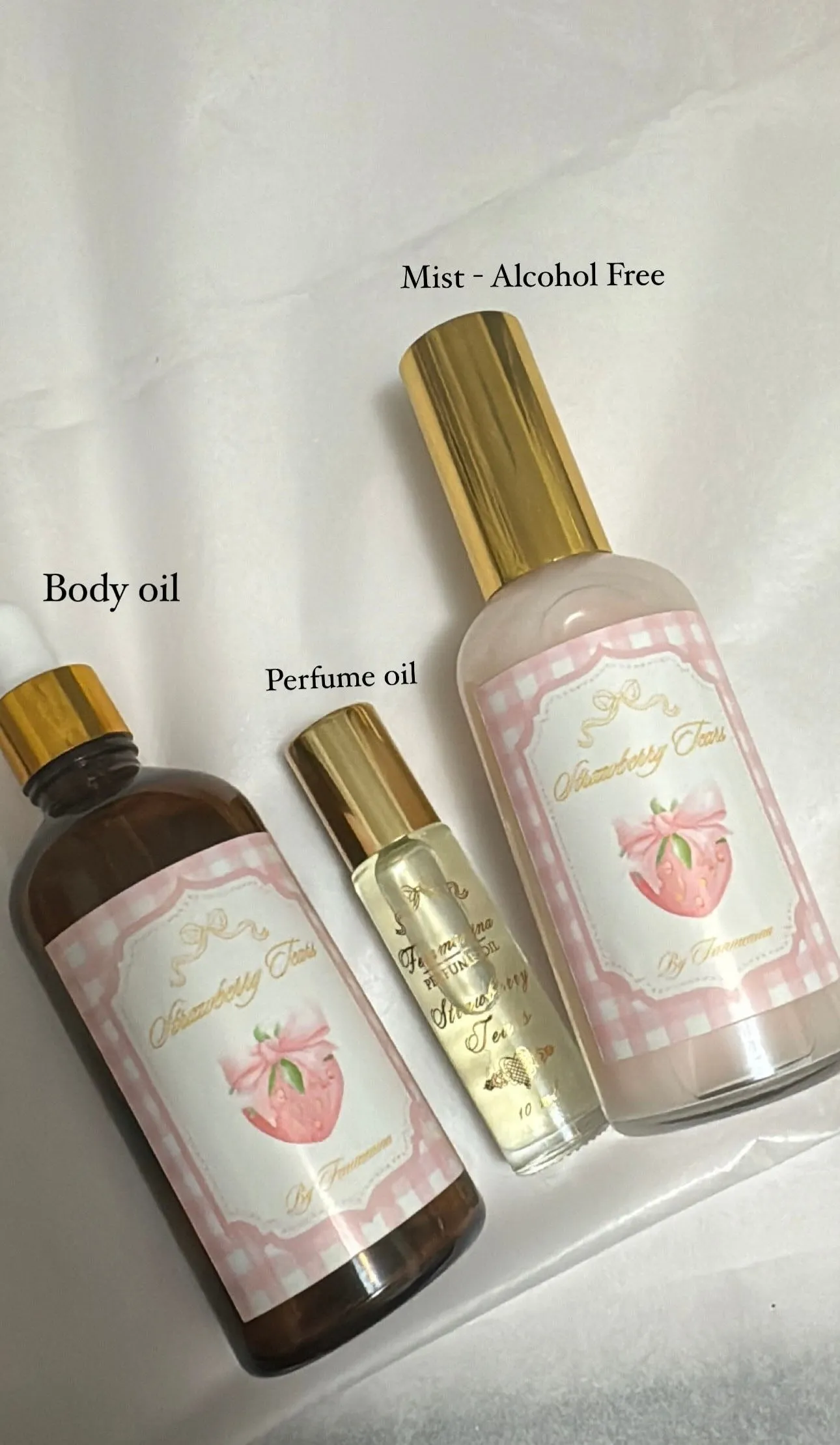 Strawberry Tears inspired by Melanie Martinez Cry baby Perfume