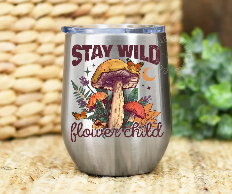 Style Wild Flower Child | Hippie Stainless Steel Tumbler
