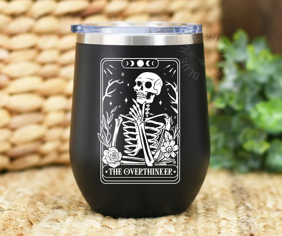 The Overthinker Tarot | Stainless Steel Wine Tumbler