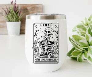 The Overthinker Tarot | Stainless Steel Wine Tumbler