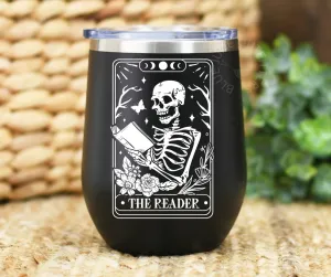 The Reader Tarot | Stainless Steel Wine Tumbler