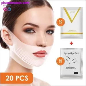 V Chin Lifting Mask   Hydrogel Eye Patch Mask Moisture