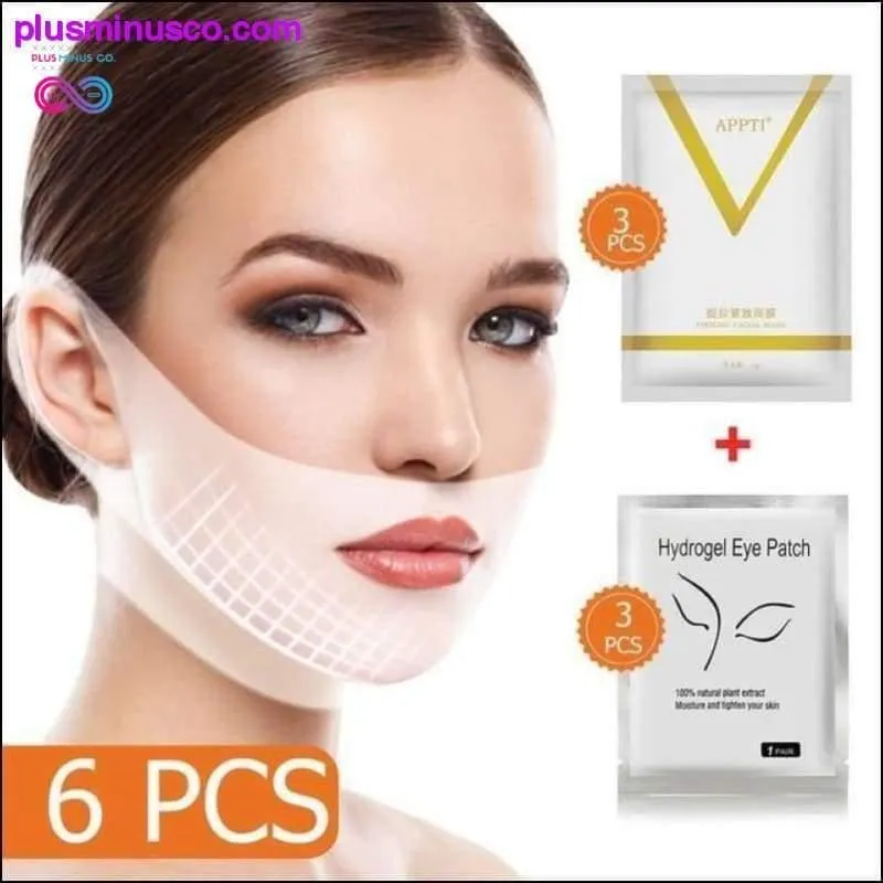 V Chin Lifting Mask   Hydrogel Eye Patch Mask Moisture