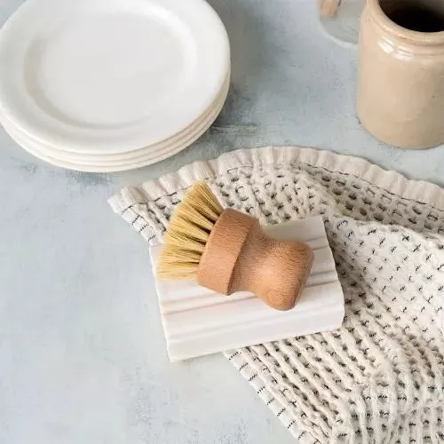 Wooden Pot and Pan Scrubbing Brush