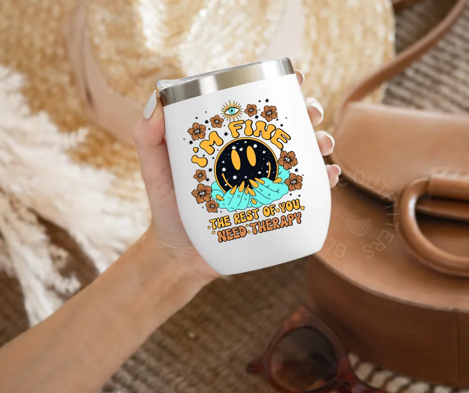 Y'all Need Therapy | Witchy Stainless Steel Tumbler