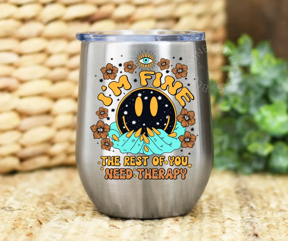 Y'all Need Therapy | Witchy Stainless Steel Tumbler